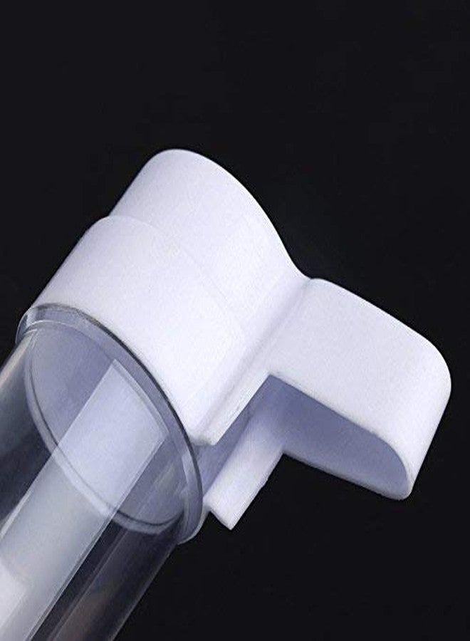 سايج سكوير وعاء صغير الحجم على شكل أنبوب من سيج سكوير لتغذية القفص، والبذور، والماء، مع صينية قابلة للإزالة - لا انسكاب ولا فوضى (لون عشوائي) (قطعة واحدة) - Image 2